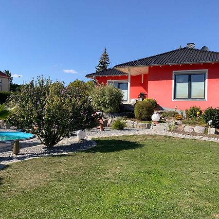 Ferienhaus Luebke, Gartenblick Мюльхаузен Экстерьер фото